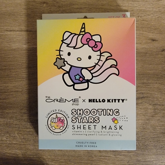 Hello Kitty | Skincare | The Creme Shop X Hello Kitty Shooting Stars Sheet Mask Limited Edition ...